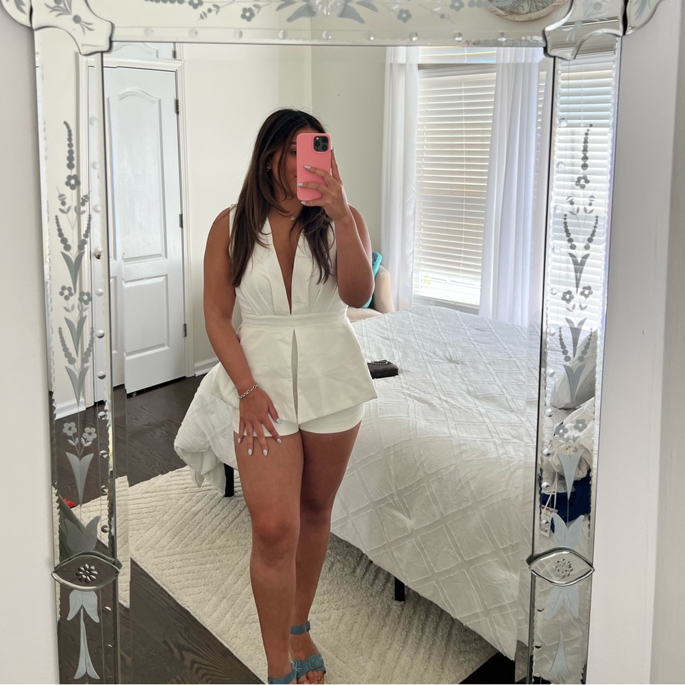White romper